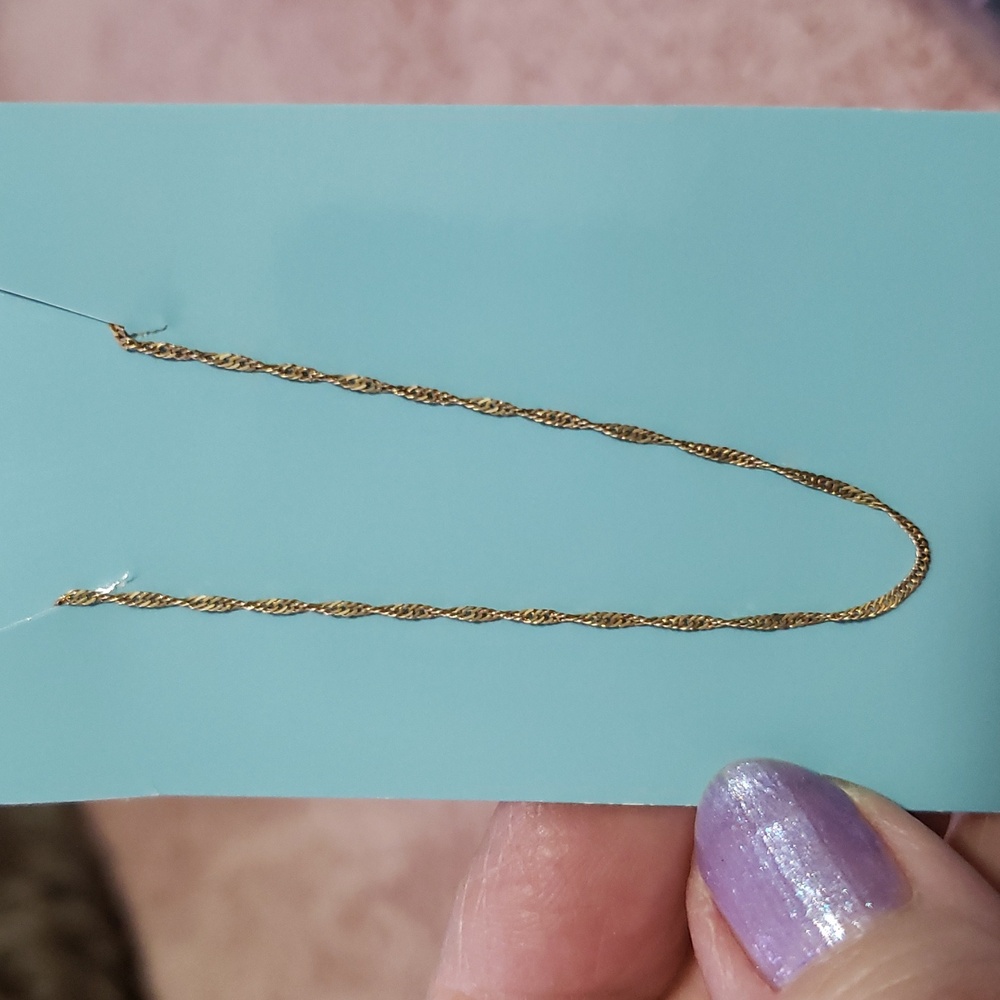 10k Gold Bracelet, 7.5"